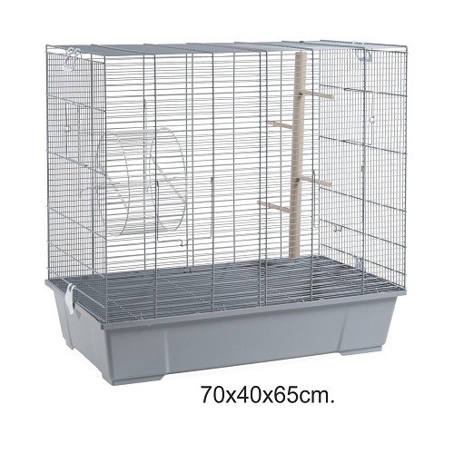 Small Rodent Cage 205 Grey
