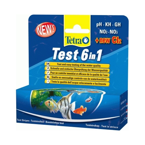 Tetratest 6 En 1 Análisis de Calidad del Agua