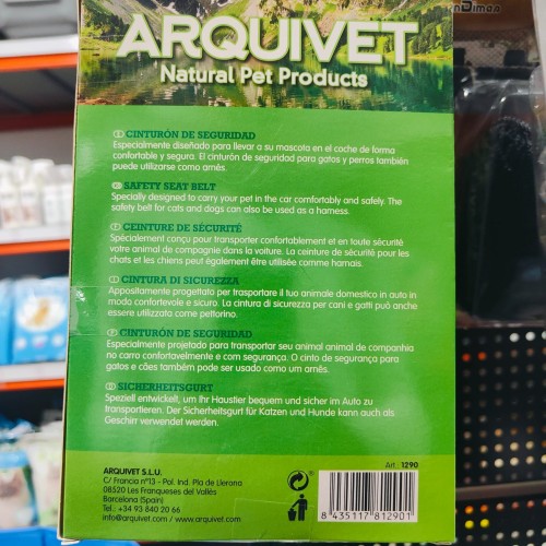 Cinturón de Seguridad para Perros 30-70cm