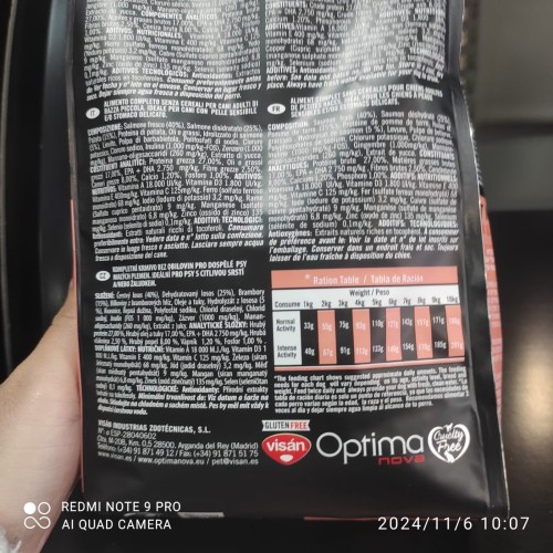 Optima Nova Adult Mini Salmon&patata