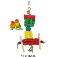 Engaging Birds & Bell Toy