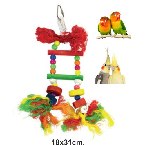 Multicolor Ladder without Bell 18x31cm