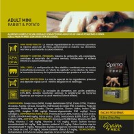 Optima Nova Adult Mini Comida Perro Conejo Patata 2kg