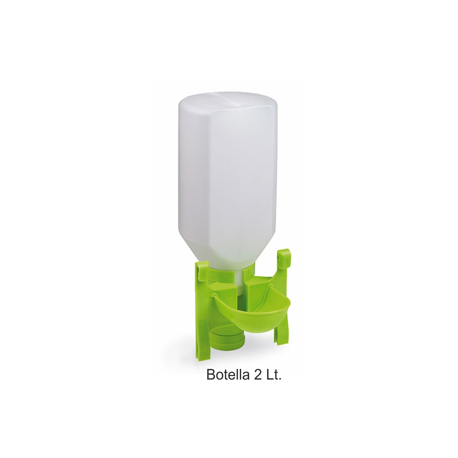 Bebedero Mixto con Botella Aves 2 Lt. Bebedero Mixto con Botella Aves 2 Lt.