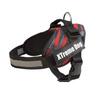 Arnés Xtreme Dog Camo Azul M Ajuste Ajustable