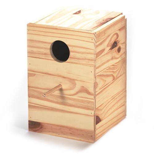 Lovebirds Cakatoos Nesting Box 20x20x30 cm