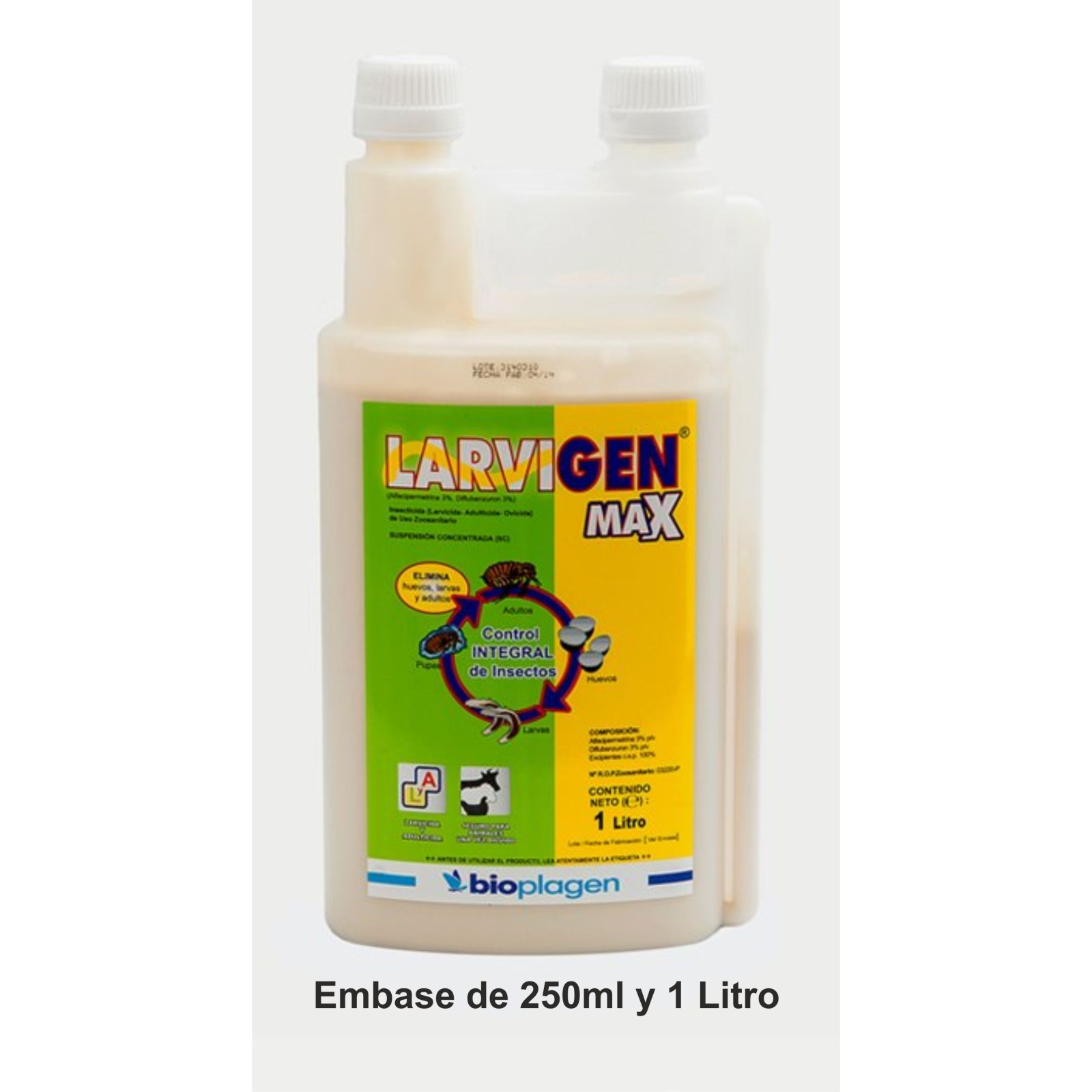 Larvigen Max 1 Litro Insecticida Efectivo para Ganado