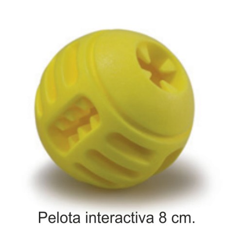 Pelota Interactiva para Perros 8 Cm