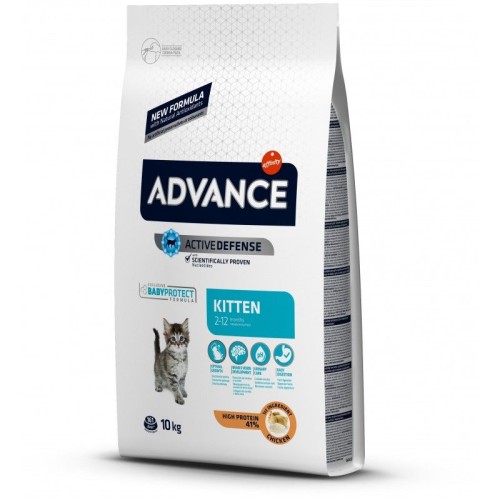 Advance Cat Kitten Comida Premium 10 Kg