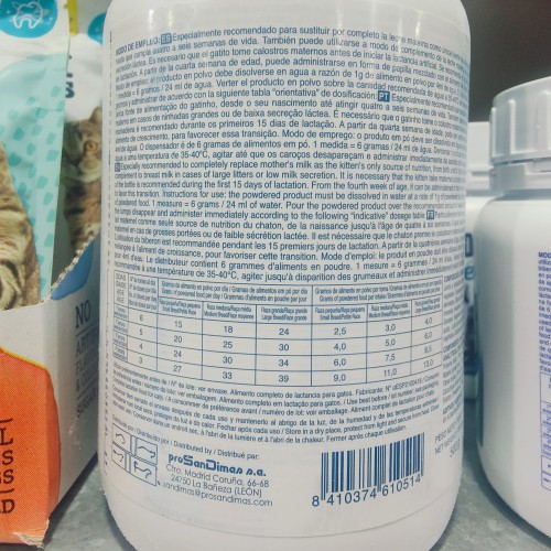 Leche San Dimas Suplemento para Gatos