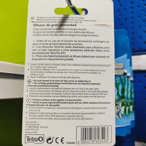 Difusor de Oxígeno TetraTec AS40 para Acuarios