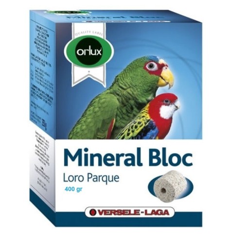 Bloque Mineral para Aves Loropark 400gr.