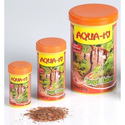 Aqua-ki Tropi Fish Flakes 250ml 50gr