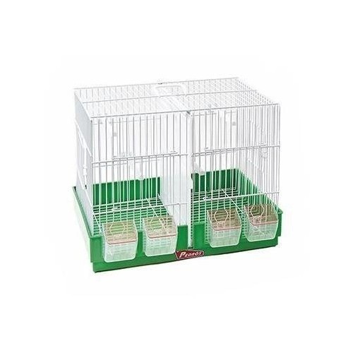 Large Bird Breeding Cage 400 White with Divider