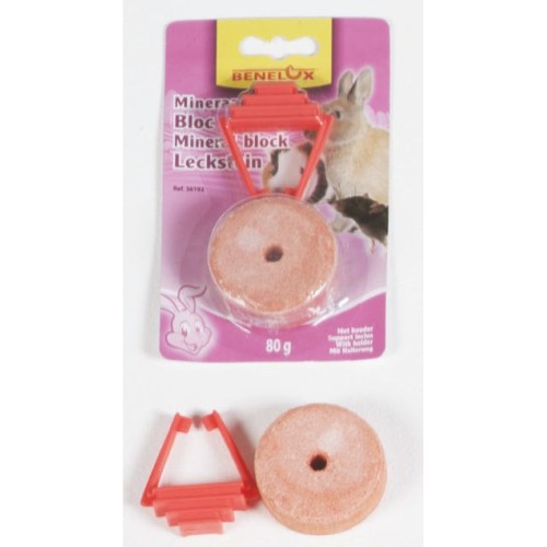 Bloque Mineral para Roedores 80gr Benelux