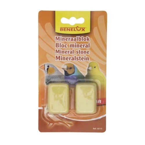 Bloque Mineral para Canarios y Exóticos 2 Uds.