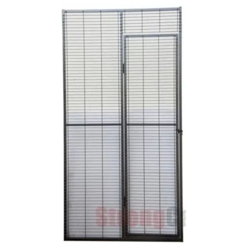 Panel Voladero para Loro con Puerta Peatonal