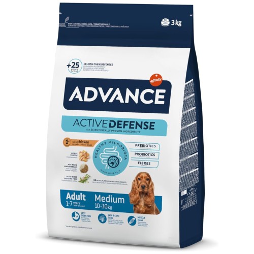 Advance Medium Adult Chicken Dog Food 3 Kg