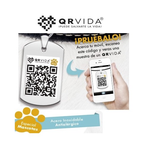 QRVIDA Pet ID System for Lost Pets