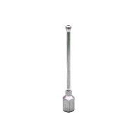 Aguja Corta Gruesa Recta 2,6x60 L.6cm.4mm.