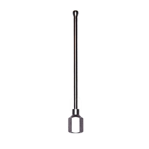 Aguja Gruesa Recta para Alimentación de Aves 8 cm