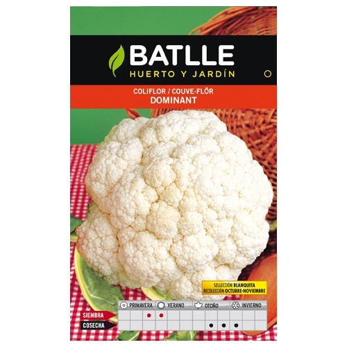 Semillas de Coliflor Dominant Blanquita
