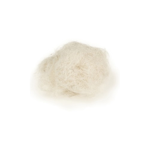 Pelo Cabra Natural Blanco para Anidación de Aves