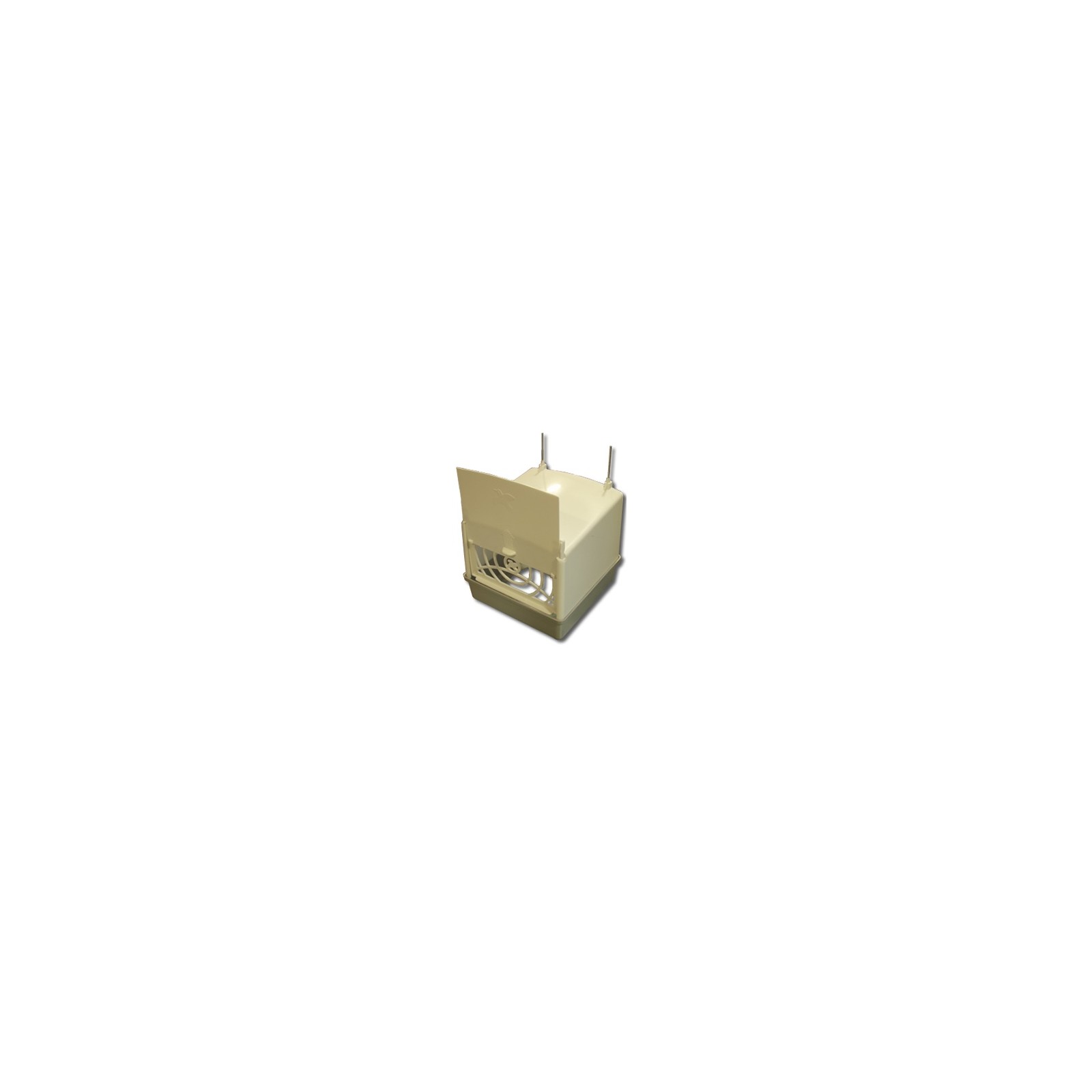 External Nest Box with Door Plastic/Bird