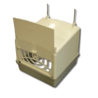 External Nest Box with Door Plastic/Bird
