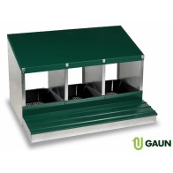 Ponedero with 3 Compartments and Bucket