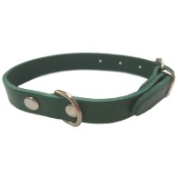 Collar Cuero Liso Negro 50x2cm VMD