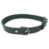 Collar Cuero Liso Negro 50x2cm VMD