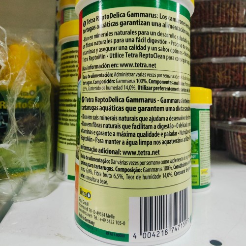 Tetra Gammarus Alimento Natural para Tortugas 500ml