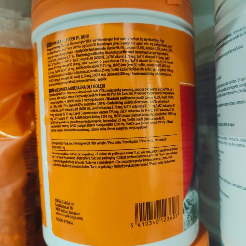 Colombine Vita Vitaminas y Minerales 1 Kg para Palomas