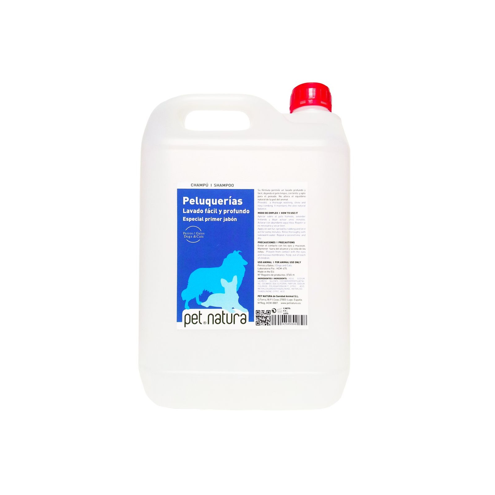 Champu Peluquerias 5 Lts. Petnatura Champu Peluquerias 5 Lts. Petnatura