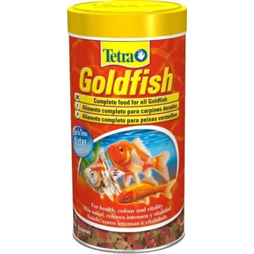 Alimento Premium Tetra Goldfish en Escamas para Peces de Agua Fría