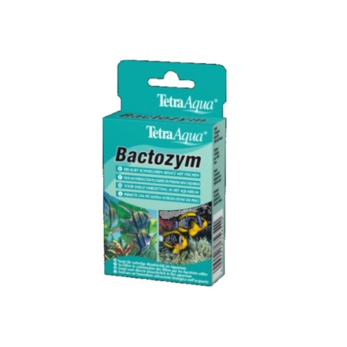 Tetra Bactozym 10 Capsulas para Acuarios