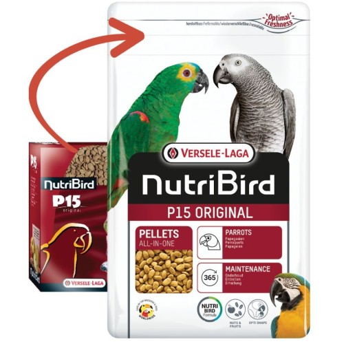 Nutribird P15 Original Alimento para Loros 10 Kg