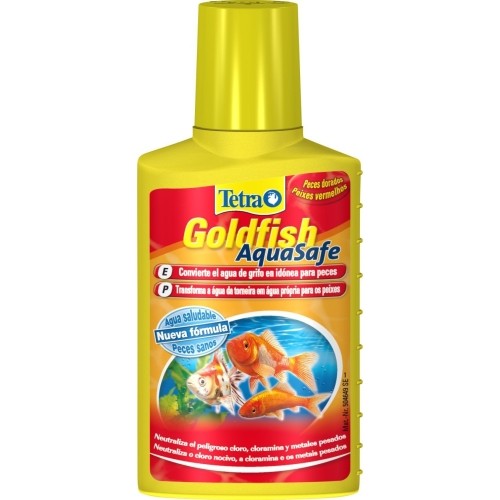 Tetra Goldfish AquaSafe 100 ml Acondicionador de Agua
