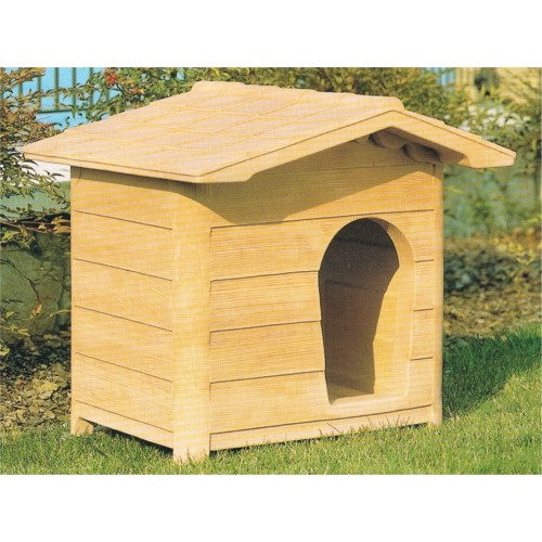 Caseta de Perro de Resina Mediana