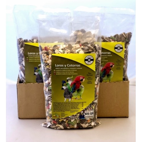 Alimento Completo Para Loros Y Cotorras 3 Kg Prodac