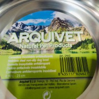 Comedero Acero Inox. Antideslizante 18cm Nª4