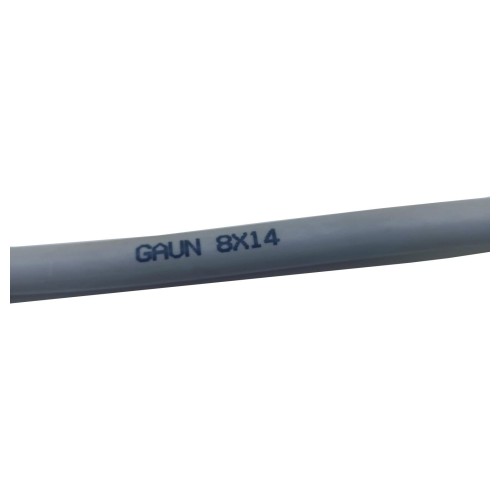 Tubo Flexible Gris 8x14mm - Esencial para Bebederos Automáticos