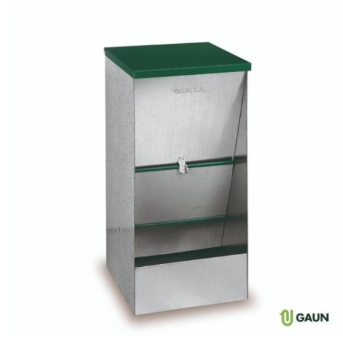 Small Galvanized Dog Feeder