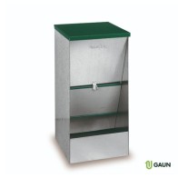 Small Galvanized Dog Feeder