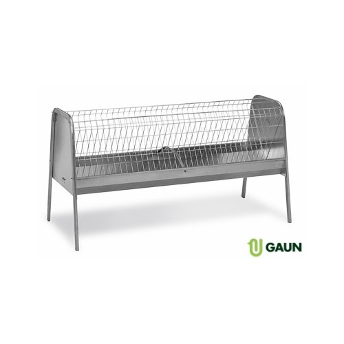 Galvanized Forage Feeder for Sheep 2 M