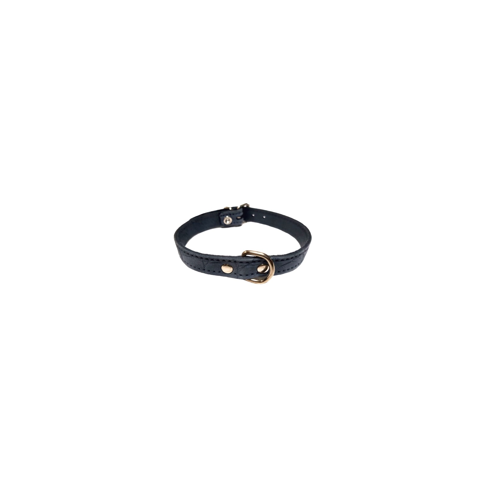 Collar de Piel Labrado 20x450mm Tostado