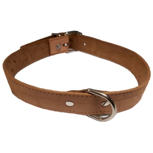 Collar Piel Labrado Verde 30x600mm