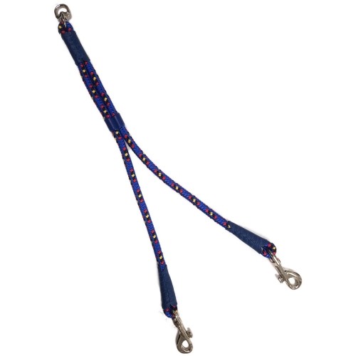 Blue Nylon Pair Lead 8x400mm