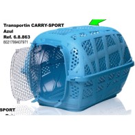 Carry-Sport Dog Carrier Blue 48.5x34x32cm